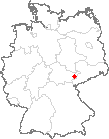 Karte Hilbersdorf bei Gera